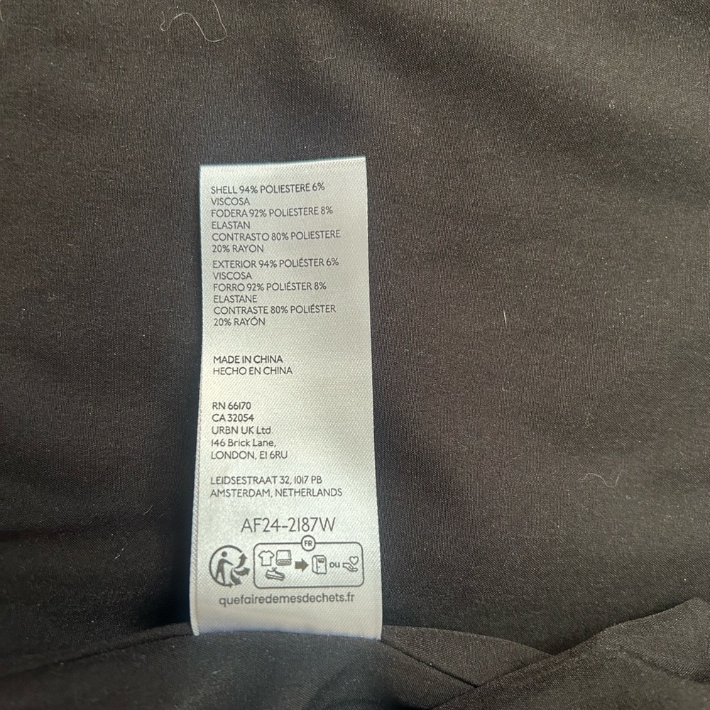 By Anthropologie Glen Plaid Tweed Blazer with Gold Buttons MISSING HOODIE Med - Picture 7 of 11